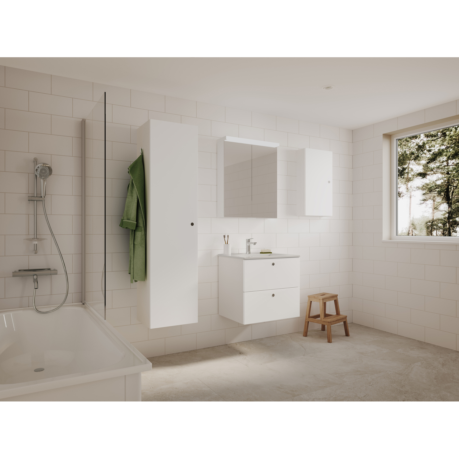 Högskåp Svedberg Intro med 3 Hyllor